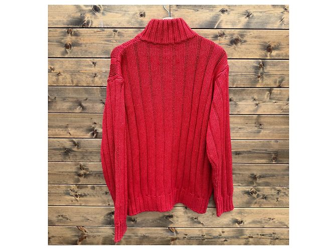ETRO Strickjacke rot mit Reißverschluss - Ansicht 2