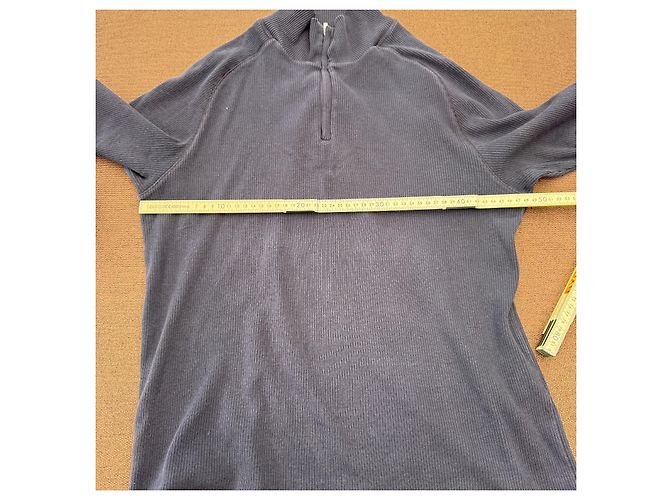 Autre Marque C.P. Company Sportswear 1/4 Zip Pullover Dunkelblau - Ansicht 5