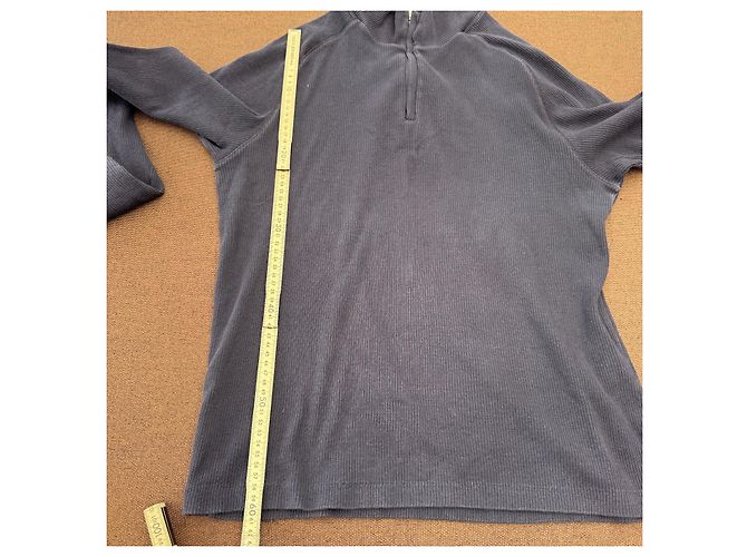 Autre Marque C.P. Company Sportswear 1/4 Zip Pullover Dunkelblau - Ansicht 6