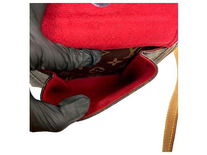 Mini borsa a tracolla Louis Vuitton Vivasite Monogram Marrone - vista 11