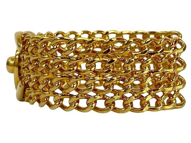 Timeless Chanel Coco Mark Turnlock Armreif Golden - Ansicht 6