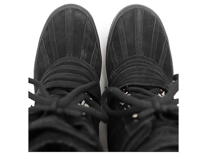 Timeless Chanel Matelasse Nubuck Snow Boots Schwarz - Ansicht 8