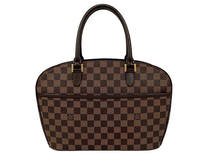 Borsa Louis Vuitton Sarria Horizontal Damier Marrone Bronzo - vista 2