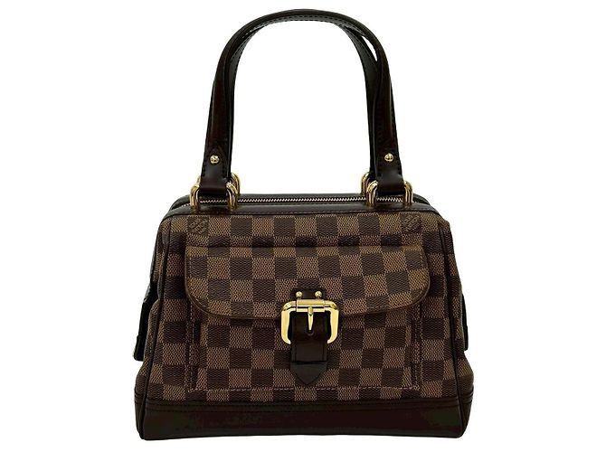 Borsa Louis Vuitton Knightsbridge Damier Marrone Bronzo - vista 2