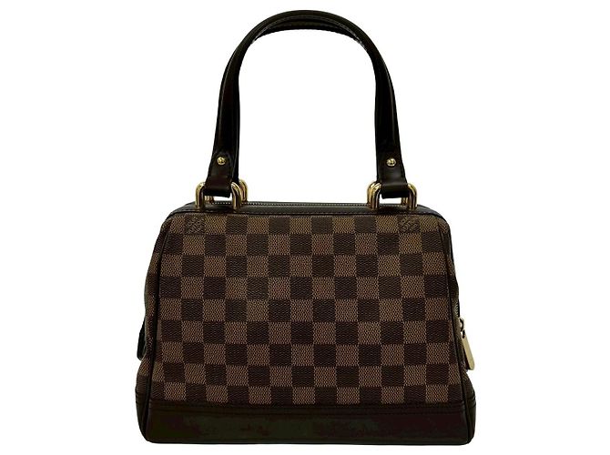 Borsa Louis Vuitton Knightsbridge Damier Marrone Bronzo - vista 4