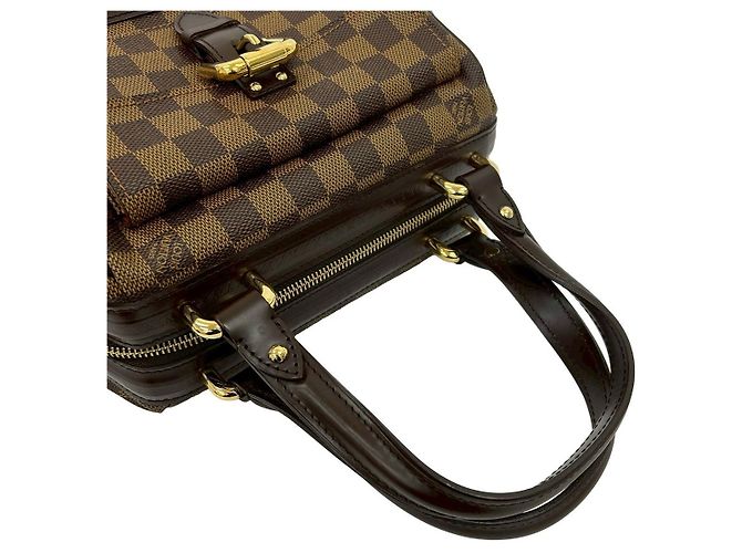 Borsa Louis Vuitton Knightsbridge Damier Marrone Bronzo - vista 5