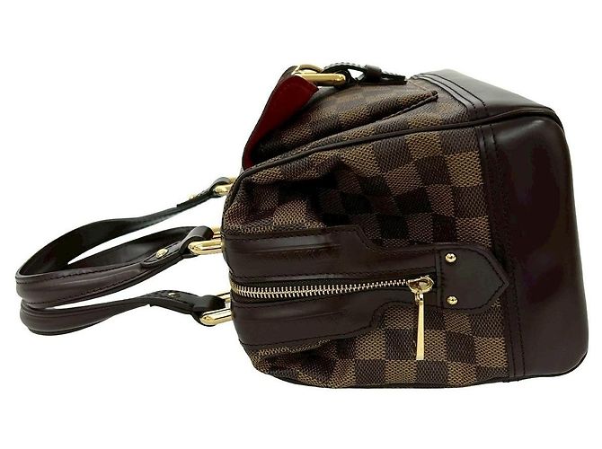Borsa Louis Vuitton Knightsbridge Damier Marrone Bronzo - vista 6