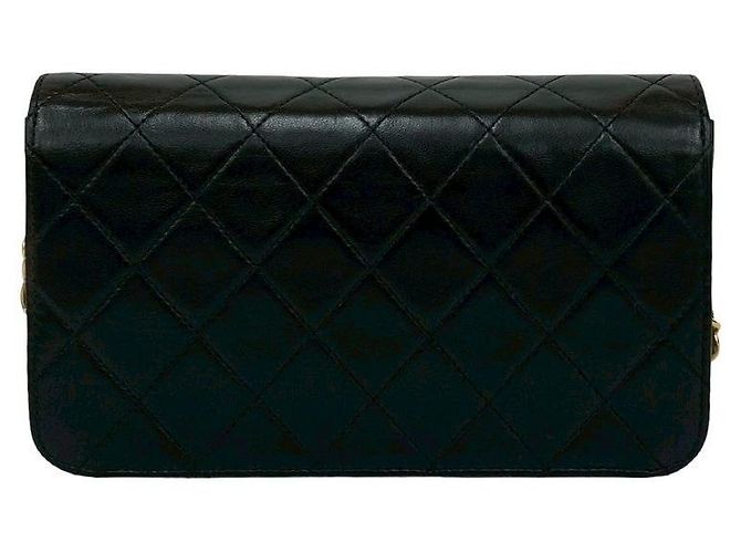 Timeless Borsa a tracolla Chanel Matelasse in agnello Nero - vista 4