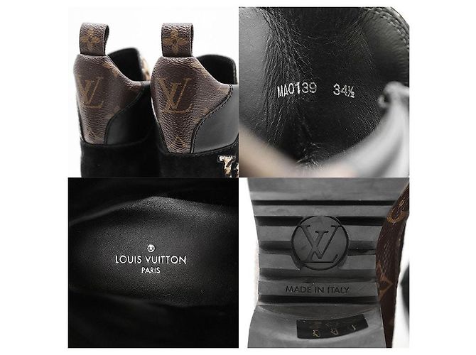 Louis Vuitton Laureate Boots Schwarz - Ansicht 10