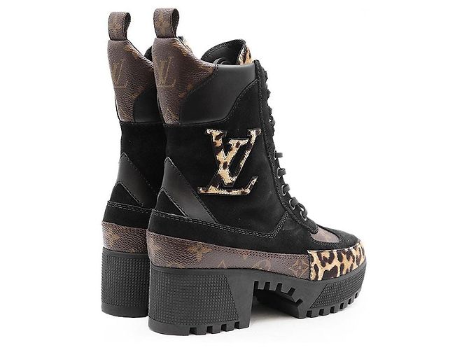 Louis Vuitton Laureate Boots Schwarz - Ansicht 12