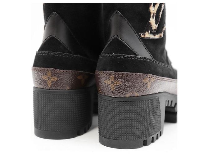 Louis Vuitton Laureate Boots Schwarz - Ansicht 13