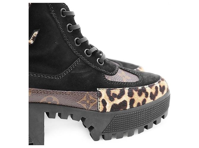 Louis Vuitton Laureate Boots Schwarz - Ansicht 14
