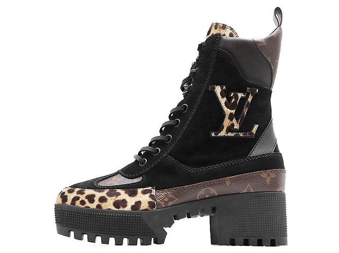 Louis Vuitton Laureate Boots Schwarz - Ansicht 4