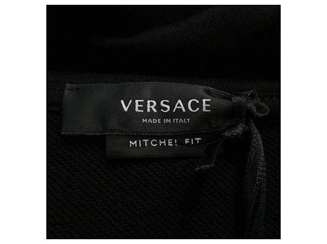 Moletom com capuz Versace Preto - vista 4