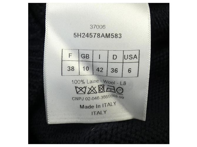 Christian Dior Strickware Schwarz - Ansicht 3