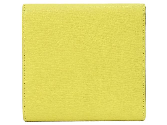 Hermès Cartera Hermes Click Chevre Dorado Amarillo - vista 2
