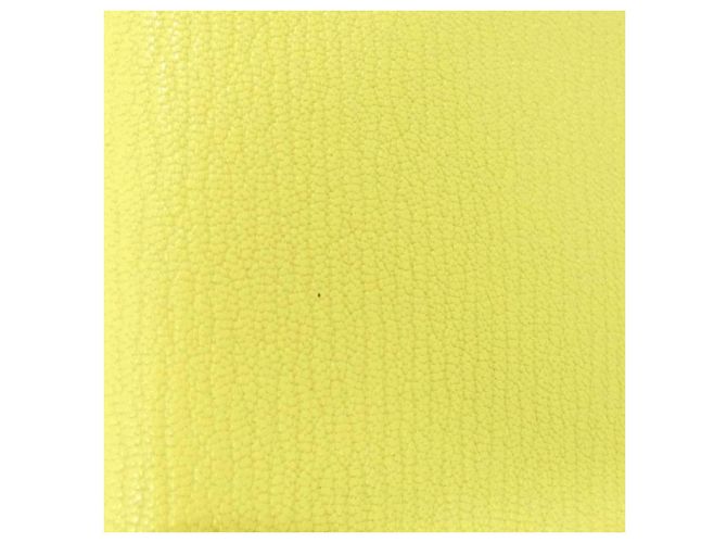 Hermès Cartera Hermes Click Chevre Dorado Amarillo - vista 3