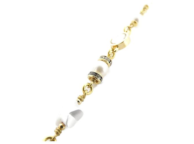 Timeless Collana di perle sintetiche Chanel Bianco - vista 4