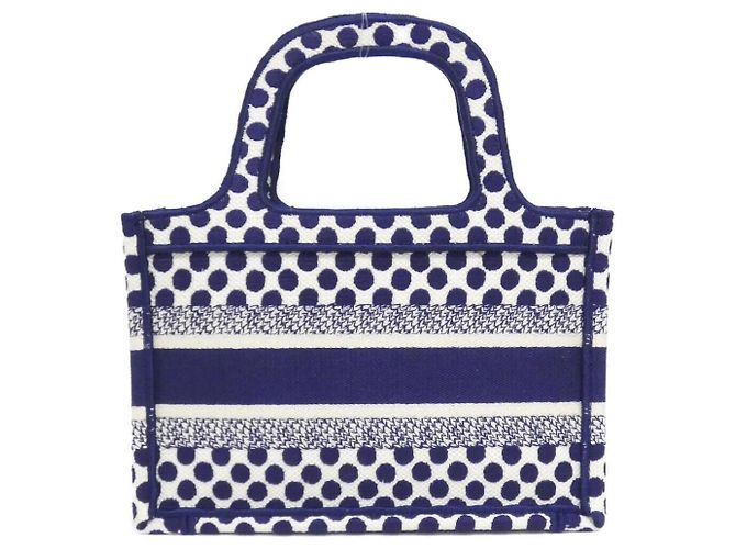 Christian Dior Dior Book Tote Mini Canvas Tote Bag - vista 2