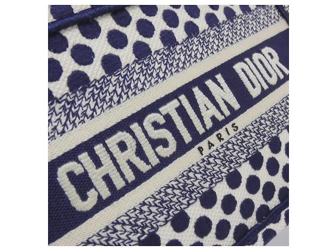 Christian Dior Dior Book Tote Mini Canvas Tote Bag - vista 4