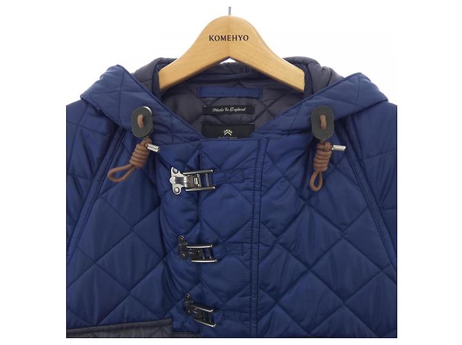 Autre Marque Abrigo Nigel Cabourn LAVENHAM Azul Azul marino - vista 5