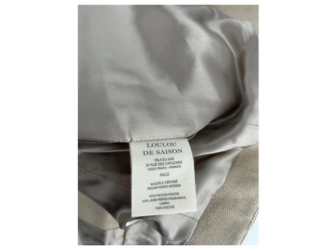 Autre Marque Chaqueta sin mangas beige - vista 6