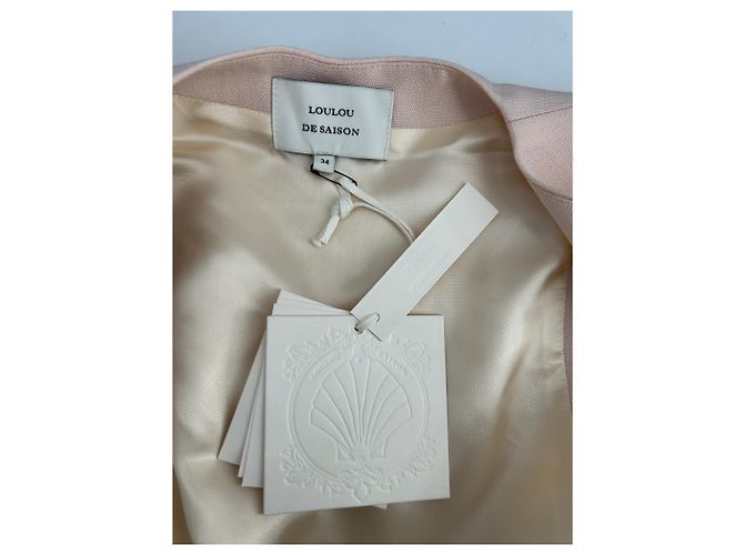 Autre Marque Chaqueta sin mangas rosa - vista 5