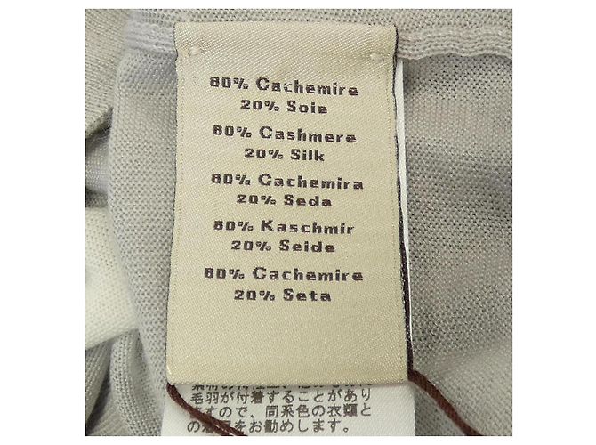 Hermès Hermes Maillon Encrage Strickware Braun - Ansicht 3