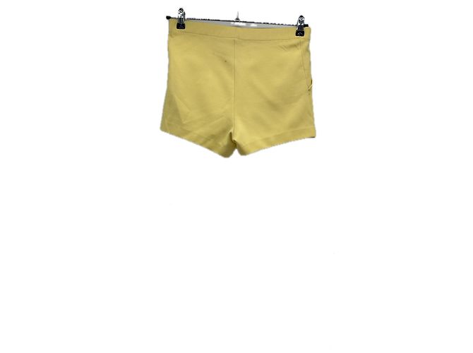 Lacoste Shorts Gelb aus Polyester XS - Ansicht 2