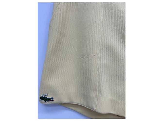 Lacoste Shorts Gelb aus Polyester XS - Ansicht 5