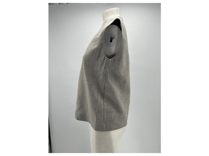 Autre Marque Chaqueta sin mangas gris - vista 3