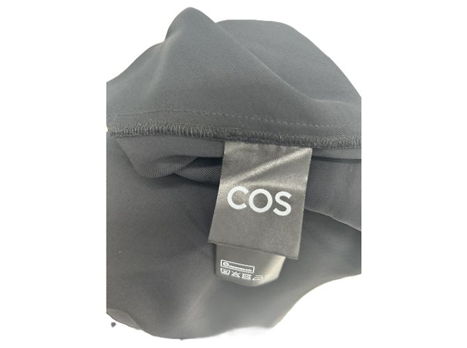 Cos Maxikleid schwarz aus Viskose Größe S - Ansicht 5