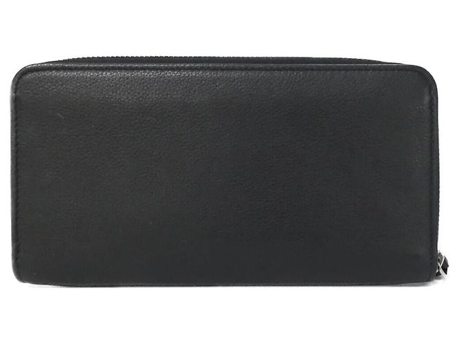 Louis Vuitton Zippy Lockme Kalbsleder Langgeldbörse Schwarz - Ansicht 2