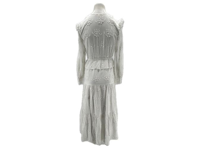 Vestido Maje de algodón blanco talla 38 - vista 2