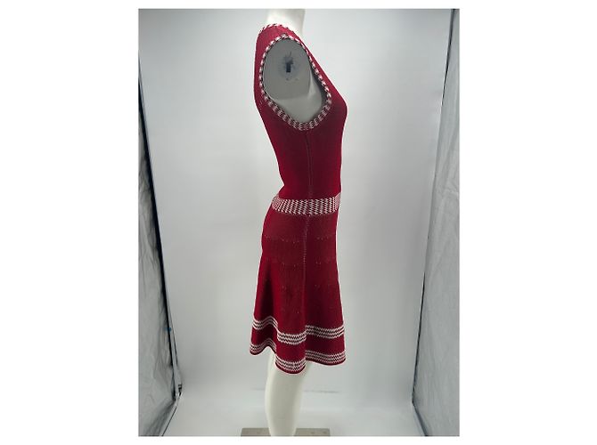 Maje Vestido sin mangas rojo Roja - vista 4