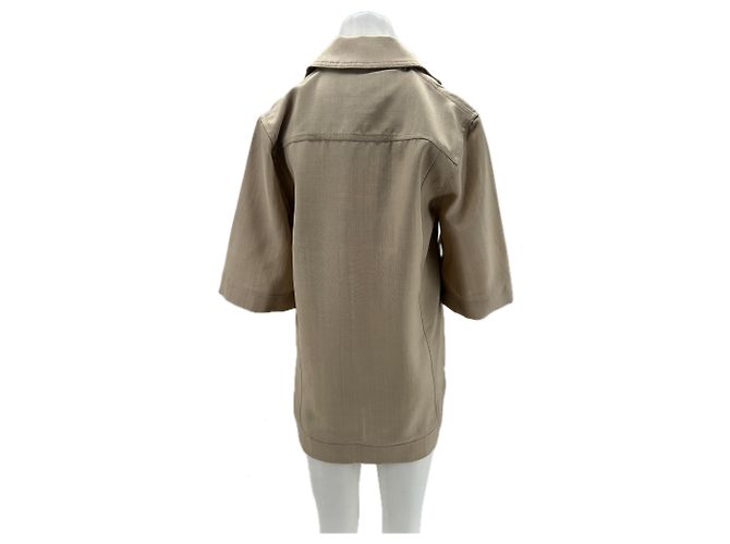 Autre Marque Camicetta LOULOU DE SAISON beige in viscosa - vista 2