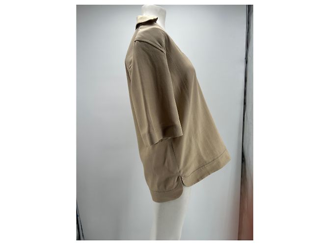 Autre Marque Camicetta LOULOU DE SAISON beige in viscosa - vista 4