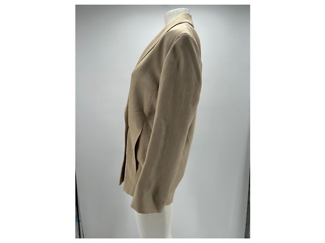 Autre Marque Blazer beige de viscosa LOULOU DE SAISON - vista 3
