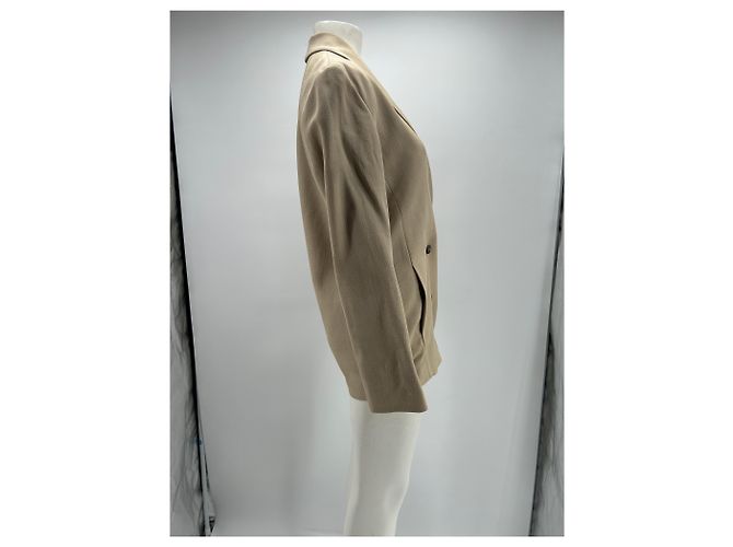 Autre Marque Blazer beige de viscosa LOULOU DE SAISON - vista 4