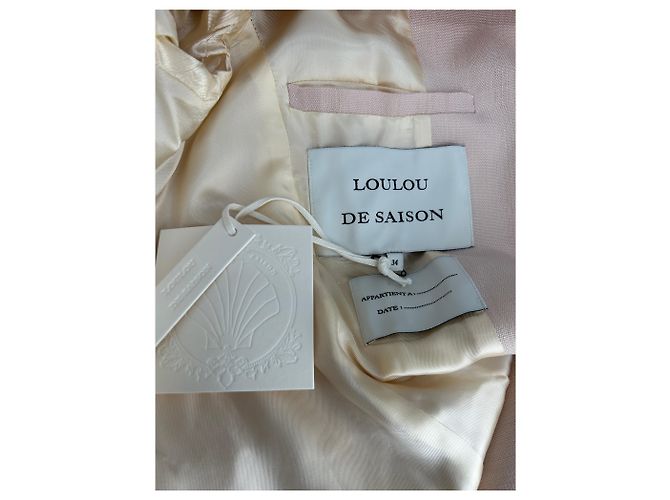 Autre Marque Blazer rosa de viscosa LOULOU DE SAISON - vista 5