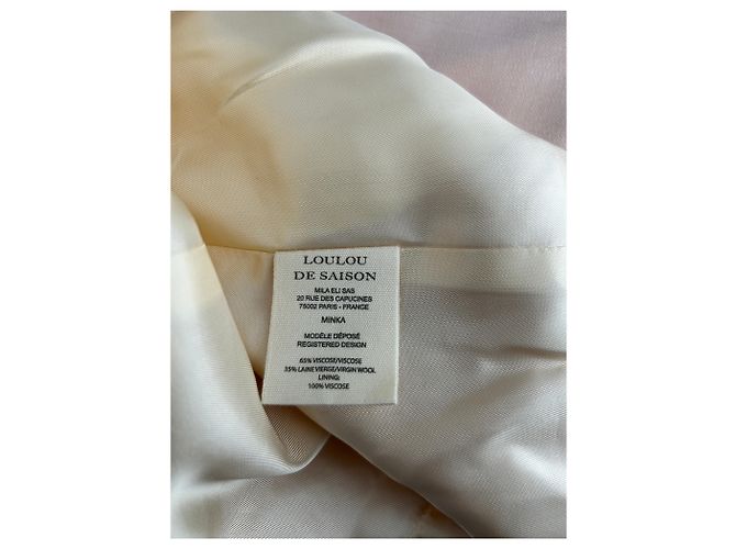 Autre Marque Blazer rosa de viscosa LOULOU DE SAISON - vista 6