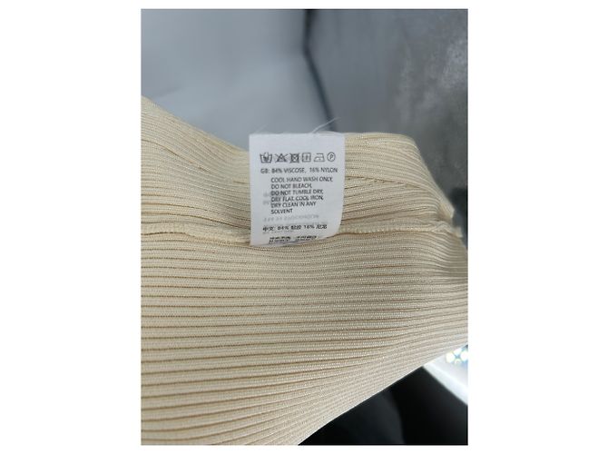 Autre Marque Top bustier ecru BY MALINA Beige - vista 7