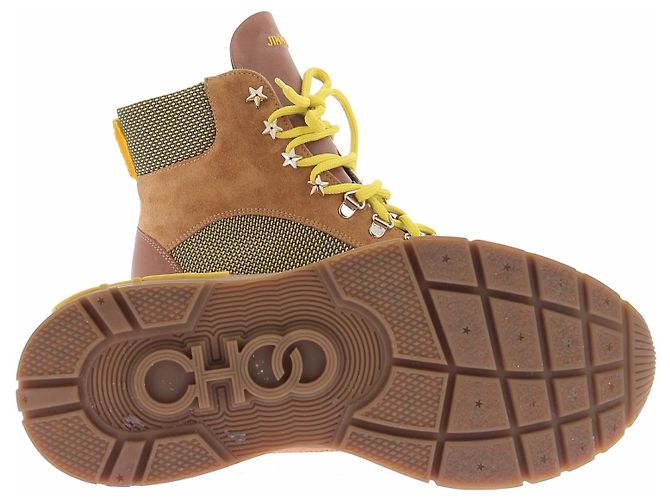 Jimmy Choo Camel Suede Boots Size 42 - view 5
