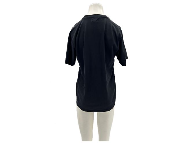 Autre Marque Camiseta de algodón negra LOULOU STUDIO Negro - vista 2