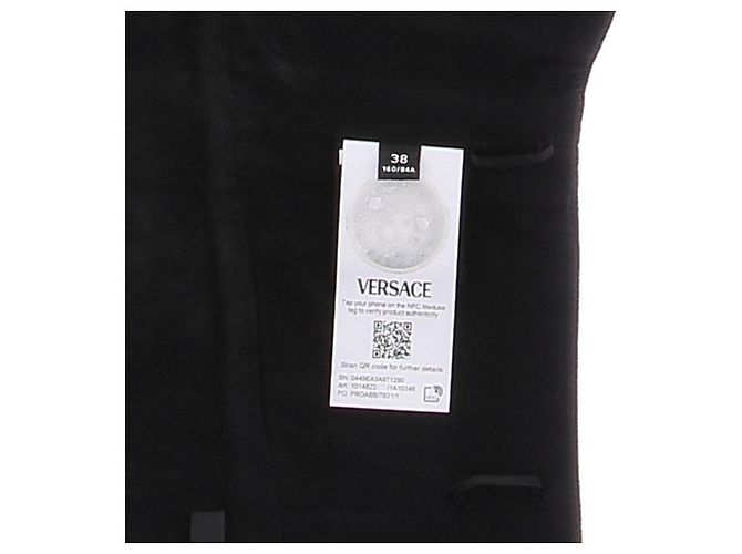 Versace Schwarzer BH aus Viskose - Ansicht 4