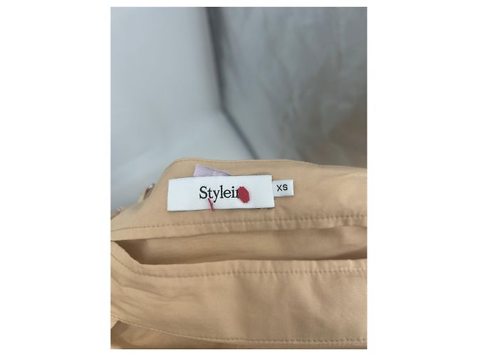 Autre Marque Vestido STYLEIN de algodón naranja XS - vista 5
