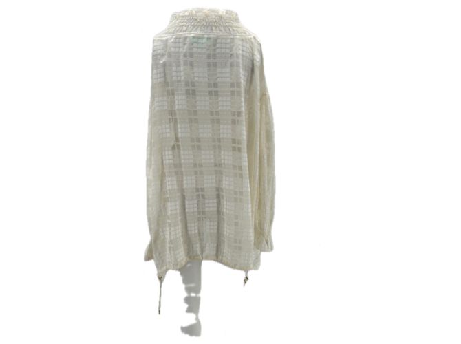 Heimstone Blusa trasparente bianca Bianco - vista 2