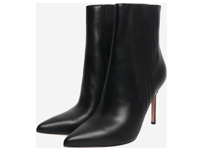 Veronica Beard Botines Lisa en piel negra - EU 39 - vista 2