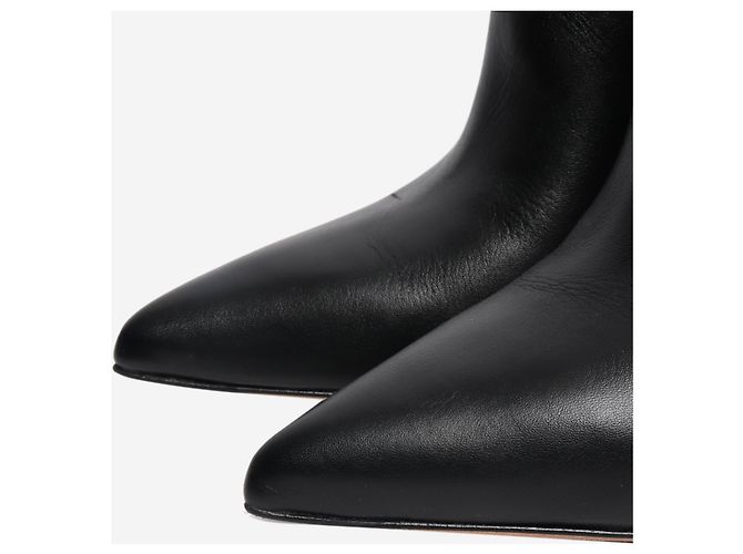 Veronica Beard Botines Lisa en piel negra - EU 39 - vista 4