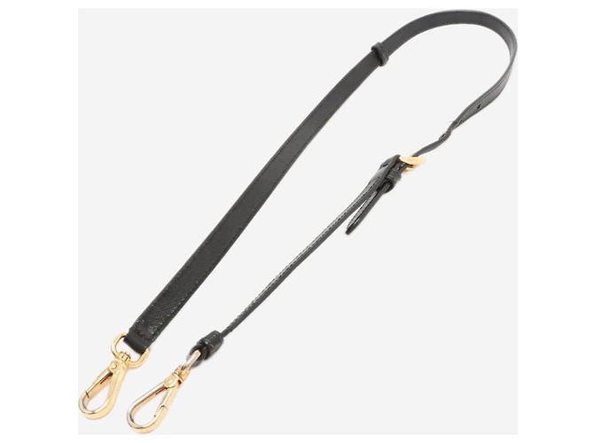 Prada Borsa 2way in pelle Saffiano Lux nera Nero - vista 7